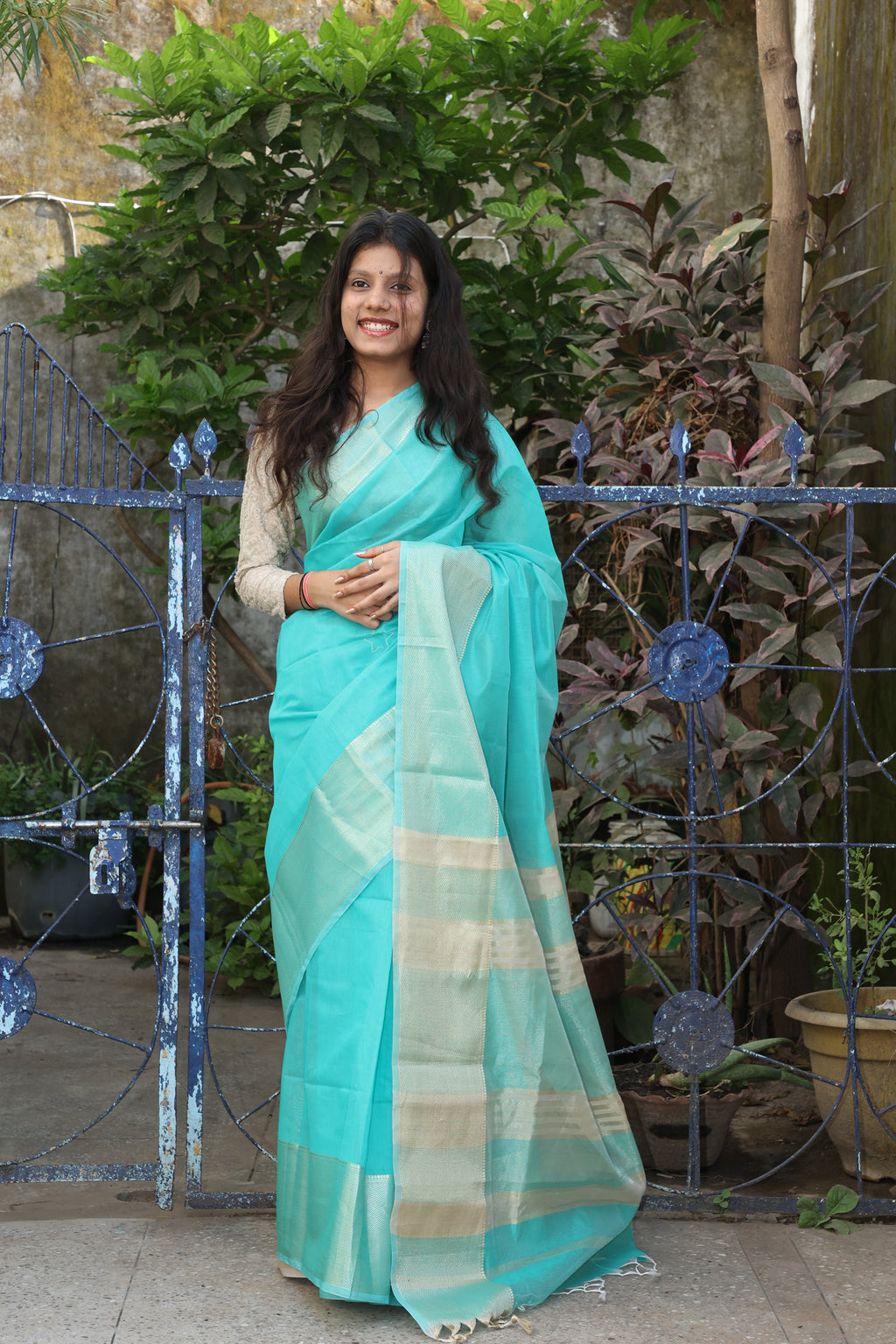 Narmada Lahar Maheshwari Saree