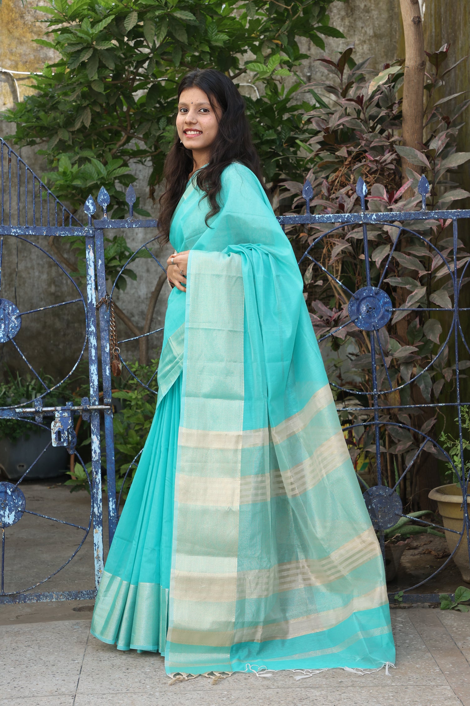 Narmada Lahar Maheshwari Saree