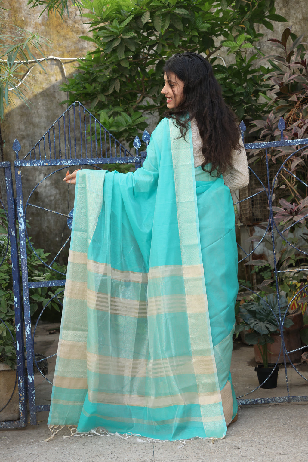 Narmada Lahar Maheshwari Saree