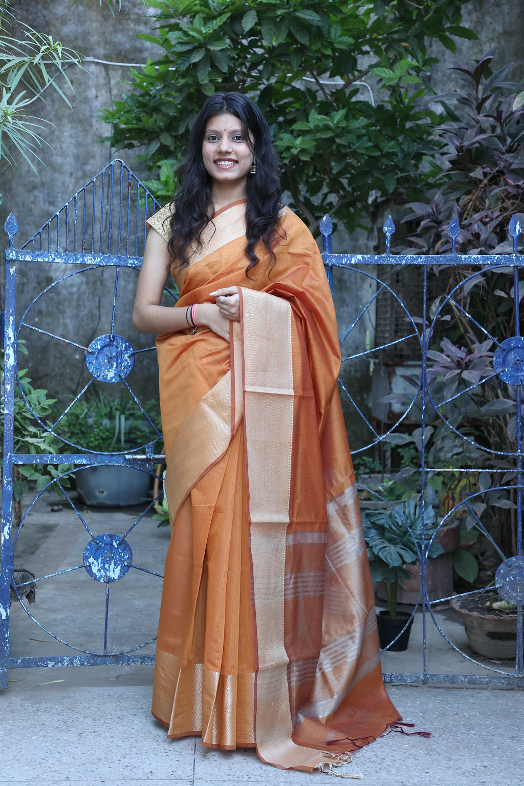 Narmada Lahar Maheshwari Saree