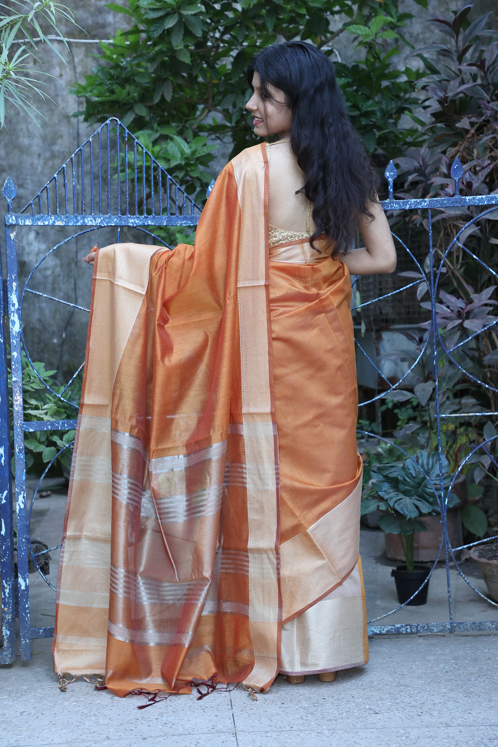 Narmada Lahar Maheshwari Saree